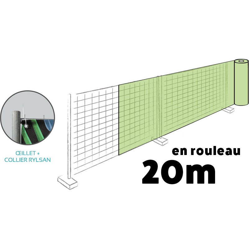 Rouleau pour Heras 20mx2m